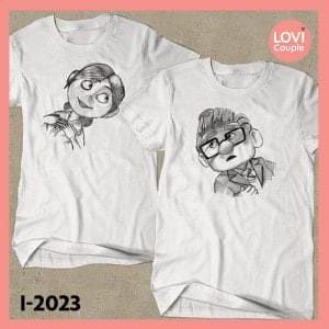 Áo Đôi In Hình Phim UP i2023