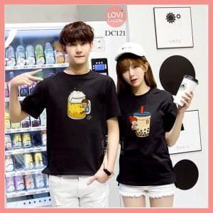 Áo Thun Đôi Chìa Khóa Ổ Khóa DC102