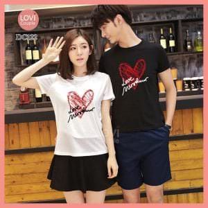 Áo Thun Đôi Chìa Khóa Ổ Khóa DC102