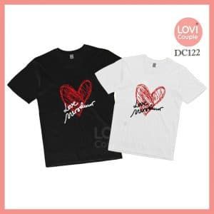 Áo Thun Đôi Chìa Khóa Ổ Khóa DC102