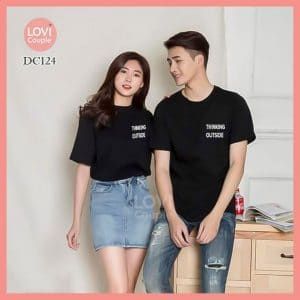 Áo Thun Đôi Chìa Khóa Ổ Khóa DC102