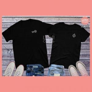 Áo Thun Đôi Chìa Khóa Ổ Khóa DC102