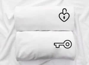 Áo Thun Đôi Chìa Khóa Ổ Khóa DC102