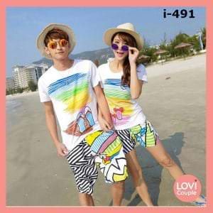 Áo thun cặp cách đơn giản để thể hiện tình yêu 2 LoviCouple áo của sự yêu thương