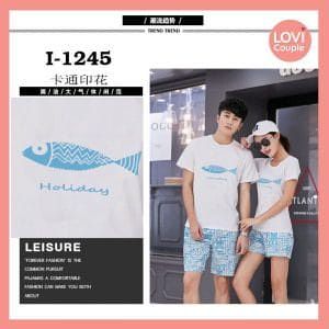 Áo Thun Đôi Nam Nữ Phong Cách i1245