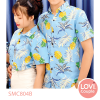 Sơ mi cặp đi biển hoa lá SMC803
