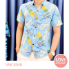 Sơ mi cặp đi biển trái thơm SMC804 2 Sơ mi cặp đi biển hoa lá SMC803
