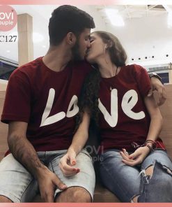 Áo Thun Cặp Đẹp LoVe DC127