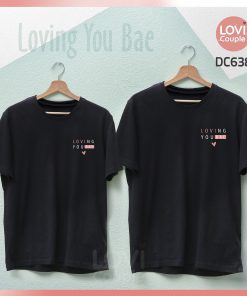 Áo thun cặp Loving You DC638