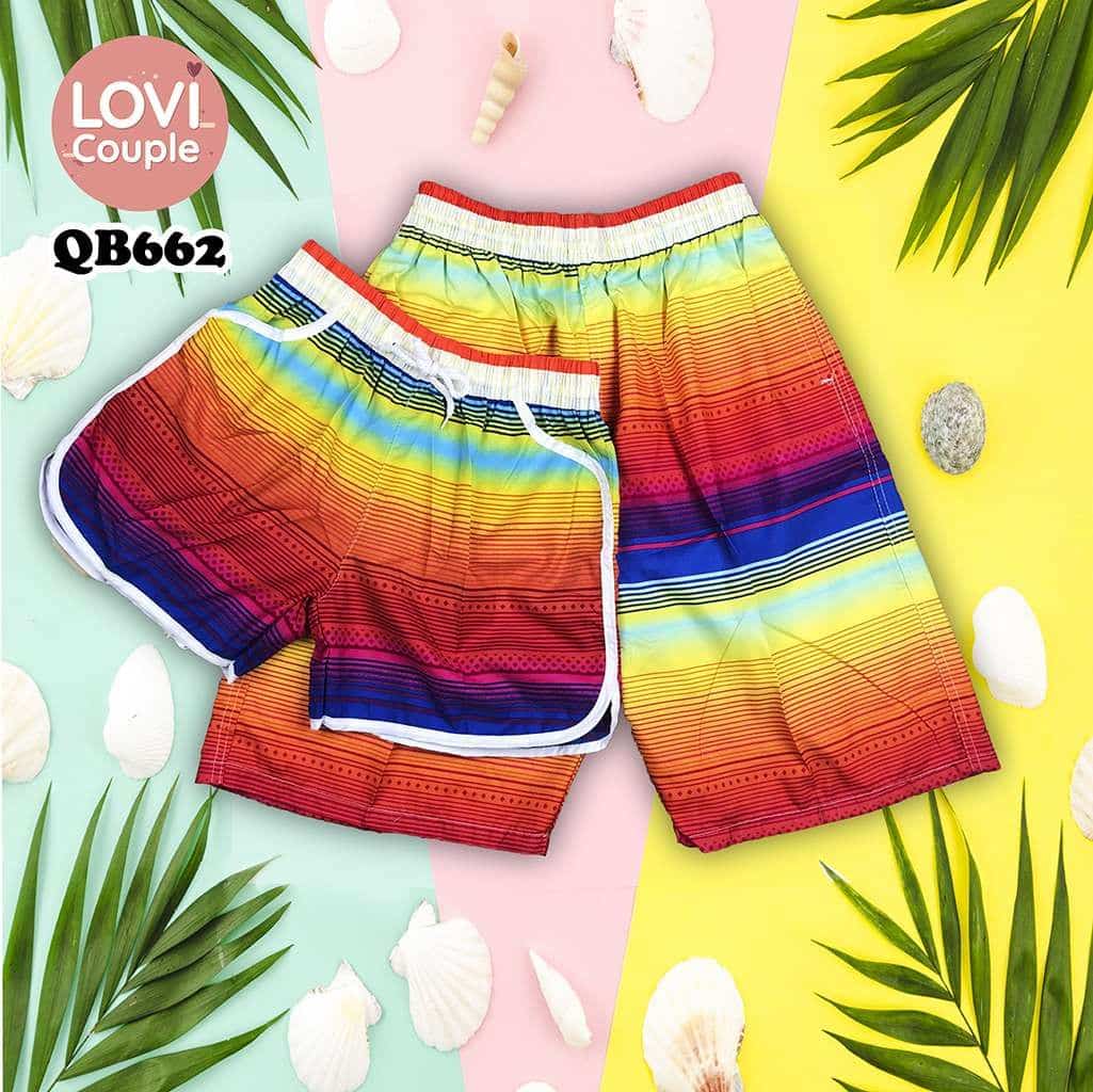Quần đi biển đôi giá rẻ tại TP HCM QB662 1 quan di bien doi gia re tai tp hcm qb662